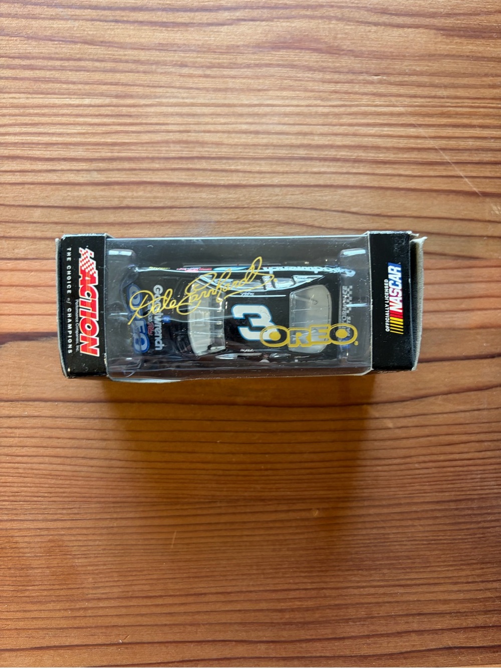Die-Cast NASCAR Collectible Oreo No. 3 Black Race Car by Action NWT gifts racing